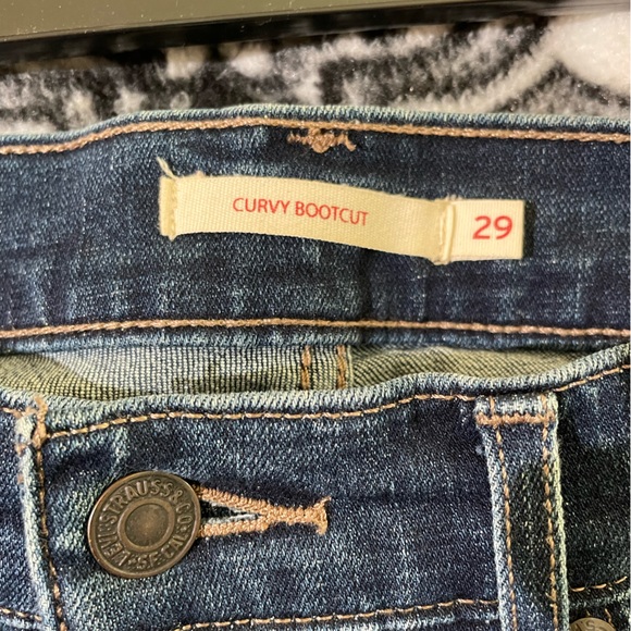 Levi’s curvy bootcut, size 29, inseam 29inches. - Picture 3 of 3